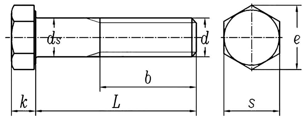 BS 3692-2014 Metric Precision Hexagon Bolts, Hex Bolts, hexagon bolts, metric hexagon bolts, BS standards